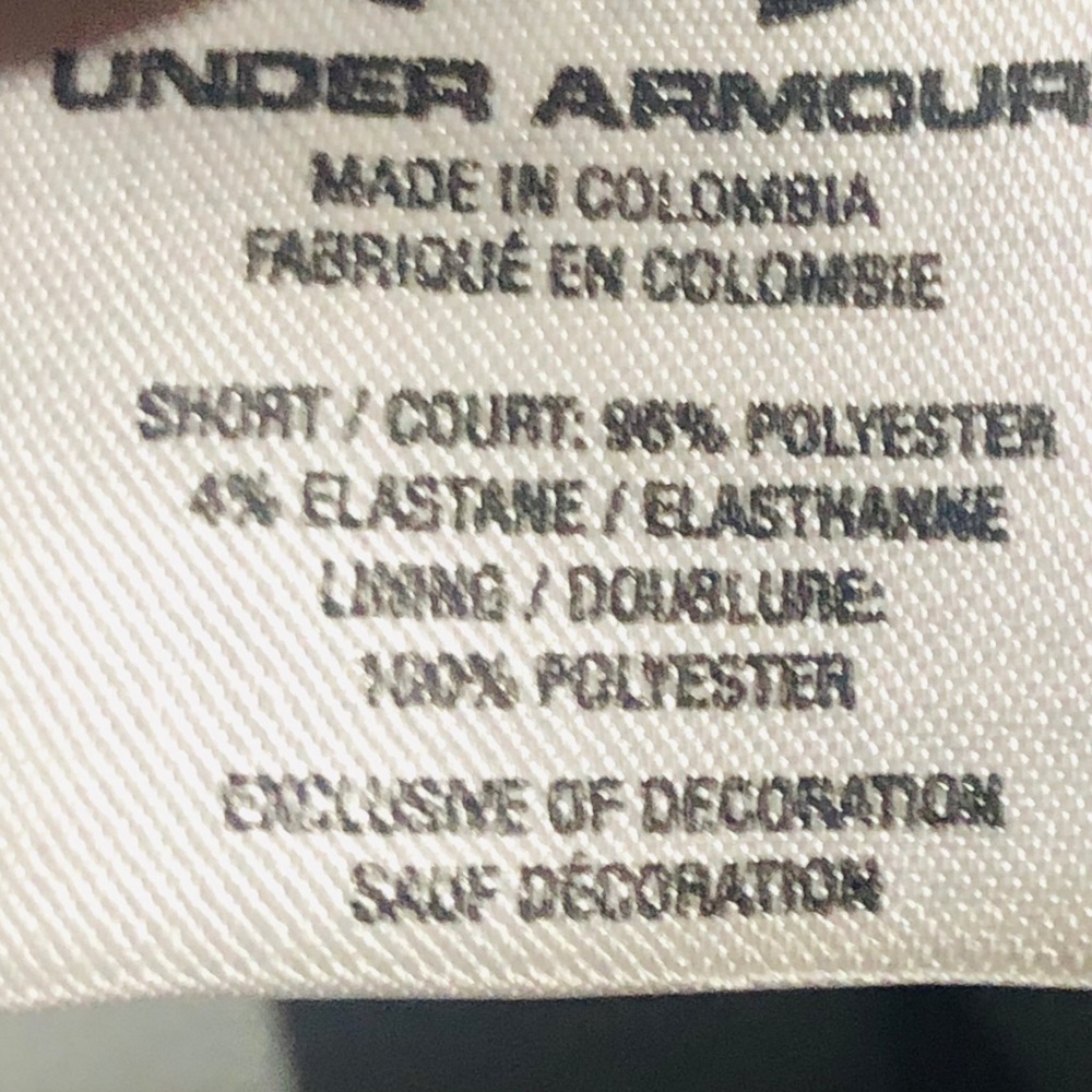 Under Armour Performance Khaki Athletic Shorts - Picture 4 of 5